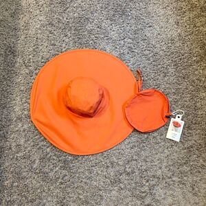 BAGGU Packable Sun Hat - Orange